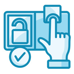 Biometric Authentication Icon
