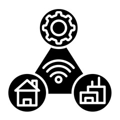 Smart Grids Icon