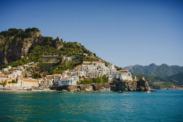 view of the coast of the region sea