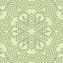 Ornamental Abstract Seamless Pattern Background