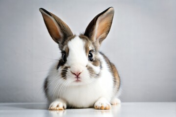 Obraz premium Adorable Rabbit Portrait 