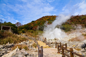 Unzen Hell is a famous tourist destination within Unzen Hot Springs, chosen as the number one hot...