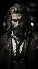 Fototapeta premium Discover Hyper-Realistic AI-Generated Portraits, Masterfully Crafted with Professional Lighting and Unmatched Detail. 