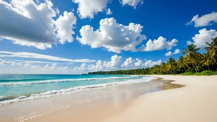 Sunny day on the beach