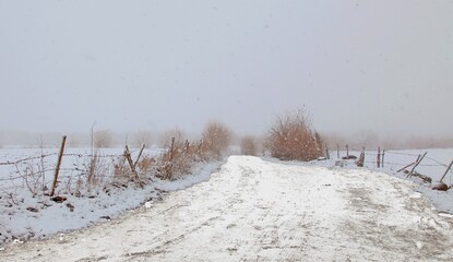 
Hevsel gardens in Diyarbakır offer a beautiful view when it snows in winter.