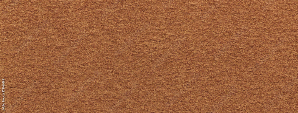 Sticker texture of craft brown and dark orange paper background colors, macro. vintage copper cardboard