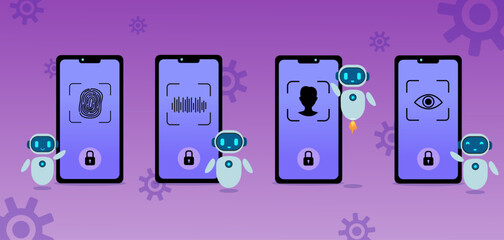 Smartphone Security Methods With Robots