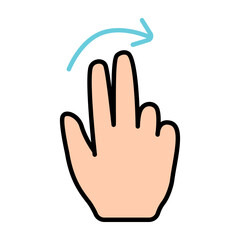 Touch pad icon. Index finger, doubleclick, decrease, increase, turn, rotation, approximation, press, Scrolling, click, arrow, sensor, turn. Zoom in, move, response time, x2