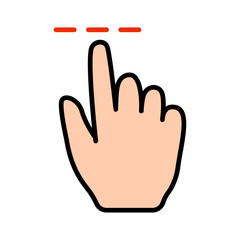 Touch pad icon. Index finger, doubleclick, decrease, increase, turn, rotation, approximation, press, Scrolling, click, arrow, sensor, turn. Zoom in, move, response time, x2