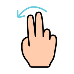 Touch pad icon. Index finger, doubleclick, decrease, increase, turn, rotation, approximation, press, Scrolling, click, arrow, sensor, turn. Zoom in, move, response time, x2
