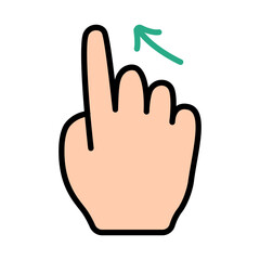 Touch pad icon. Index finger, doubleclick, decrease, increase, turn, rotation, approximation, press, Scrolling, click, arrow, sensor, turn. Zoom in, move, response time, x2