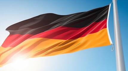 Naklejka premium deutschlandfahne, flagge