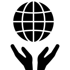 World Planet. Globe Earth. Planet Earth Icon