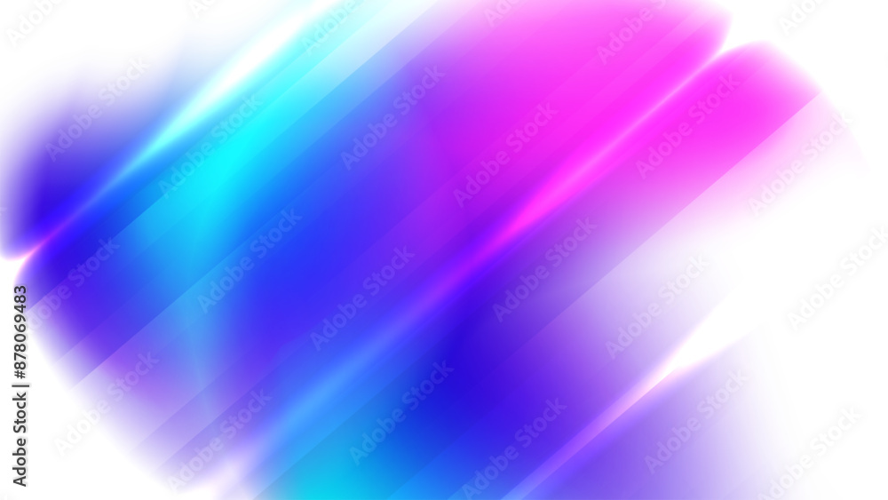 Poster abstract blurred background with vibrant colored gradients. round shapes and glowing lights. vector 