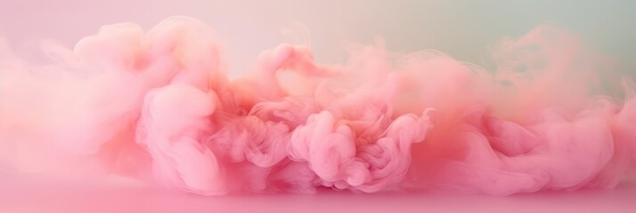 Fototapeta premium Abstract Pink Smoke Cloud