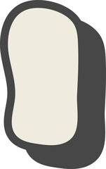 Bold Cute Thai Vowel Alphabet Doodle