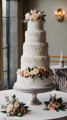 Elegant Wedding Cake