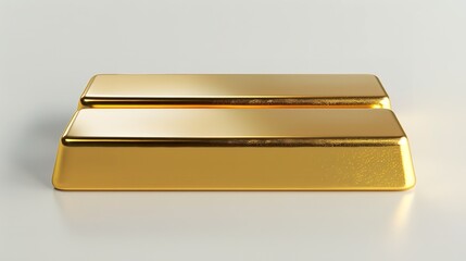 gold bars stack on Measure campaign ROI with digital chart metrics.