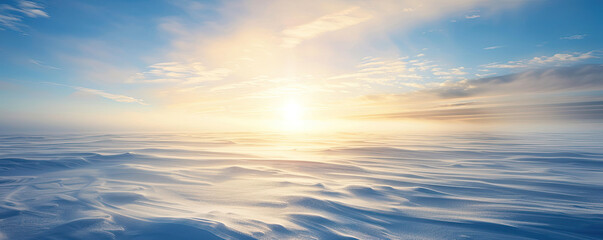 Fototapeta premium The photo shows a beautiful winter landscape