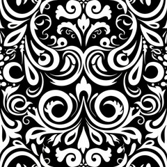 black and white pattern