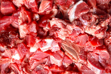 red beef cube