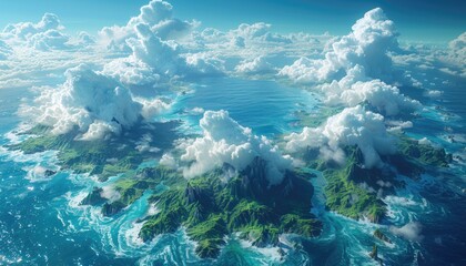 Islands of Azure  a Tropical Paradise