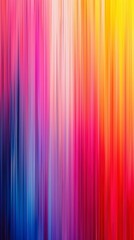 Obraz premium Colorful vertical stripes in blue, purple, pink, red, and yellow