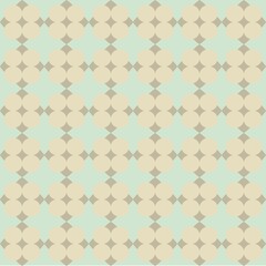 Geometric, simple, seamless pattern with a hint of peach fuzz. Flat digital illustration for fabric, carpets, wallpaper