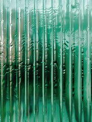 Obraz premium A blurred background and a clear glass wall in a close-up shot