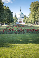 Temple in Poznań. A charming place on a hill.
