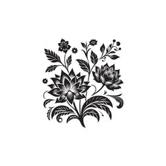 lotus floral design element