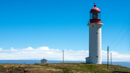 Cape Race Lighthouse is located on the southeastern tip of the Avalon Peninsula of Newfoundland, along one of Canada's busiest shipping lanes. 