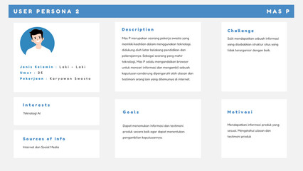 User Persona Inspiration Template