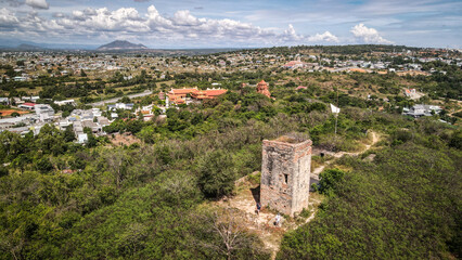 The aerial view of Phan Rang–Tháp Chàm in Vietnam