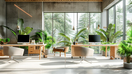 クリエイティブなオフィス