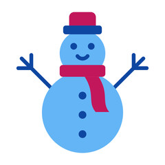 Snowman Flat icon