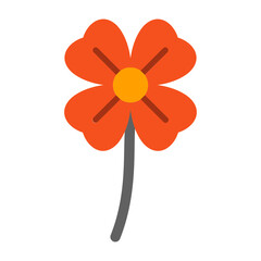 Clover leaf Flat icon