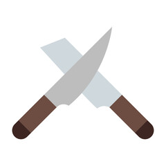 Knives Flat icon