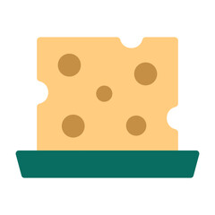 Cheese Flat icon