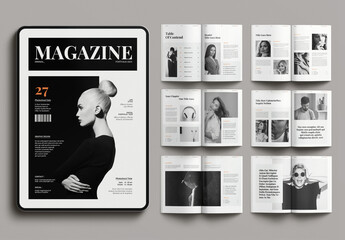 Print Magazine Layout