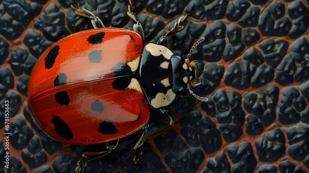Poster dot patterns, found on creatures like ladybugs and dalmatians, serve functions like camouflage and s
