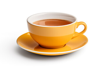 Obraz premium cup of tea on white background