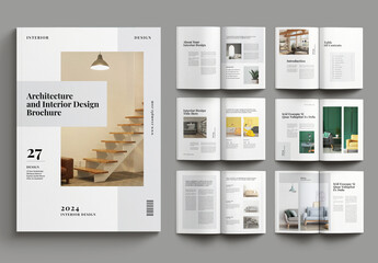 Interior Brochure Layout