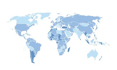 World map isolated for education,Travel worldwide, earth geography website layouts, background,study geography,work in graphics.Suitable for Business Professionals,Designers and Creatives,Marketers.