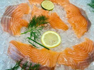 Lachs mit Zitrone