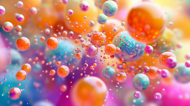 colorful babul 3d background 