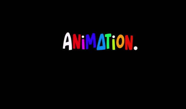 ANIMATION -Realistic Neon Sign Graphic design black background.  - 3D rendered royalty free stock image. Can be used for online banner ads and direct mailers.