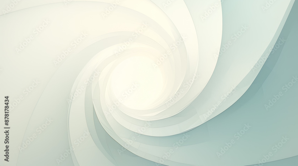 Poster abstract light background with spiral texture