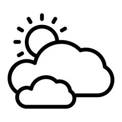 weather line icon