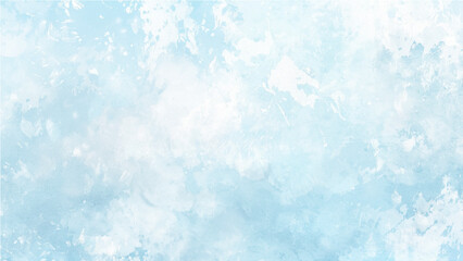 abstract watercolor background. Blue light watercolor background, texture paper. sky clouds landscape light background. hand drawn sky computer draw background. Hand painted watercolor sky and clouds.